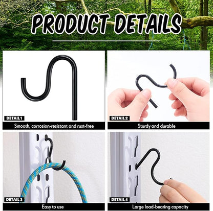 Blulu 10 Pcs 2'' Long Shed Hooks Shed Accessories - Image 4