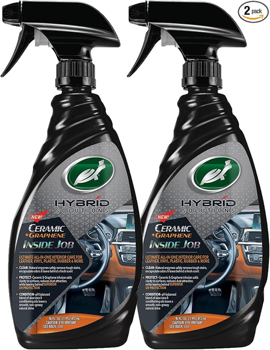 Turtle Wax 54219 Hybrid Solutions Ceramic Graphene Inside Job, Interior Car by TurtleWax