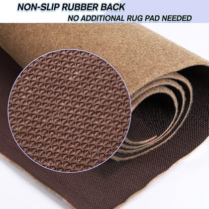 Custom Size Backed Non-Slip Area Rugs Runner, Easy Clean, Waterproof Runner Rugs - Image 4