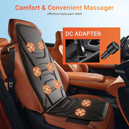 Massage Seat Cushion with Heat, Back Massager - Image 4
