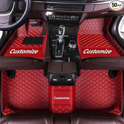 Custom Personalized Floor Mats for Cars，Luxury Full Coverage All Car Floor by Unknown