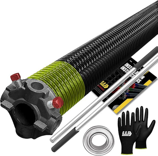 Garage Door Torsion Spring 207x1.75x23 Includes 1” Steel Bearing, and Winding by GASHardware