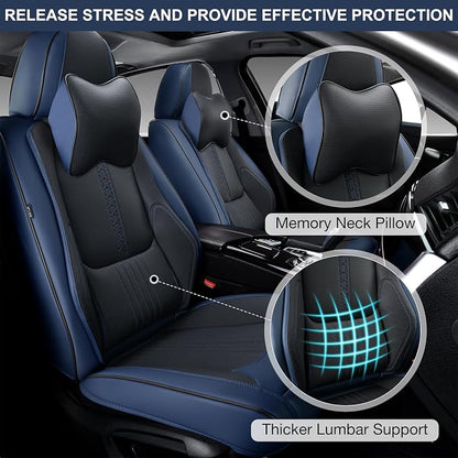 Car Seat Covers Full Set, Front and Rear Seat Covers - Image 3