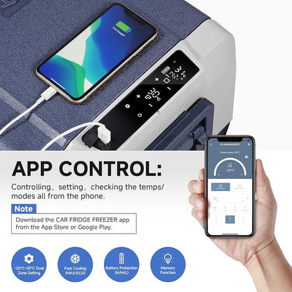 BODEGACOOLER 【Upgraded】 12 Volt Refrigerator, Portable Freezer, Car Fridge Dual - Image 9