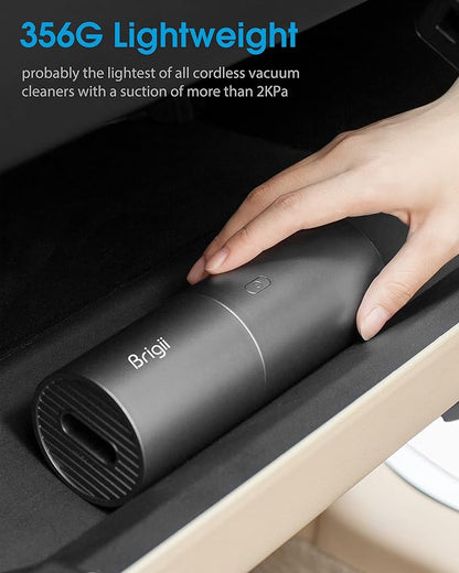 Brigii Mini Vacuum Cleaner, Small Handheld Vacuum Cordless USB Rechargeable - Image 2