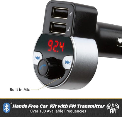 Scosche SBTFM4-XCES0 Select Bluetooth 5.0 FM Transmitter w/ Dual USB Charger - Image 3
