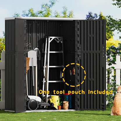 Vertical Outdoor Storage Cabinets, Plastic Sheds&Outdoor Storage - Image 8