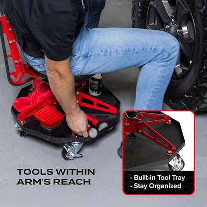 Vyper Robust Steel Sport Shop Chair - Image 6
