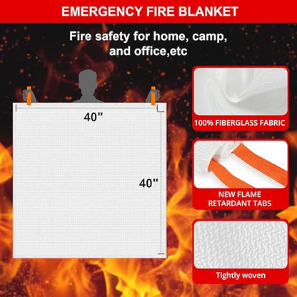 SecuCaptain Emergency Fire Blanket - Image 6