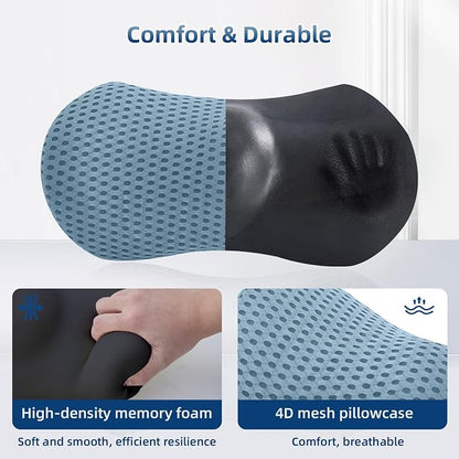 Lumbar Pillow, Memory Foam Lumbar Support Pillow - Image 3