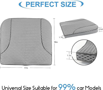 Car Seat Cushion, Comfortable Memory Foam Seat Pillow - Image 8