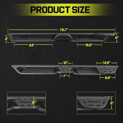 BINARY STAR Running Boards Compatible - Image 9