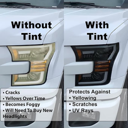 BOGAR TECH DESIGNS Full Headlight Head Light Tint Kit Compatible - Image 5