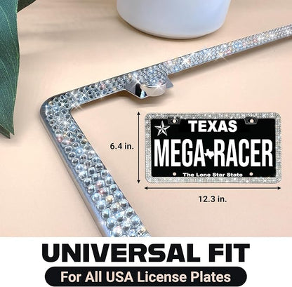 Sparkly Bling License Plate Frame - Image 2