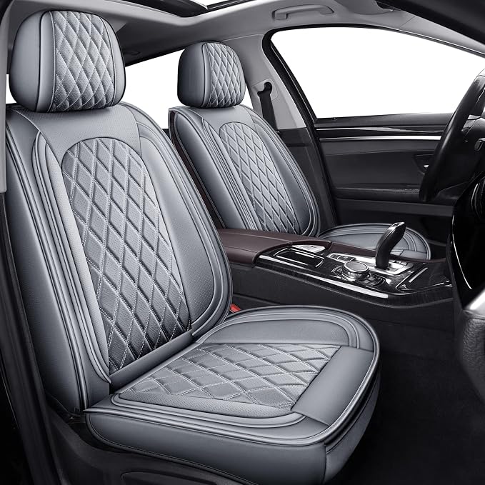 MIROZO Ram Seat Covers, Waterproof Truck Seat Covers Fits by MIROZO