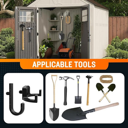 6Pcs Storage Shed Hooks Compatible - Image 6