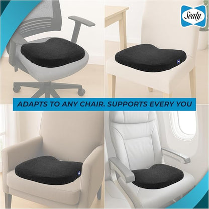 Sealy Memory Foam Car Seat Cushion – Gel Seat Cushions - Image 9