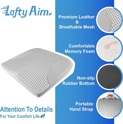 Car Seat Cushion, Comfortable Memory Foam Seat Pillow - Image 6