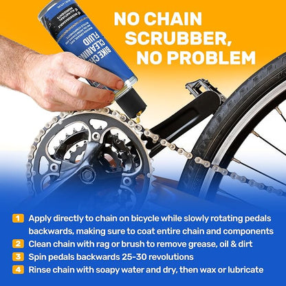 Bicycle Chain & Component Cleaning Fluid - 16oz Chain Degreaser Works in - Image 8