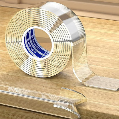 Clear Soft Corner Protectors for Furniture Strip, 1.4in x13FT, Sharp Edge & by ZOMPAGOTape