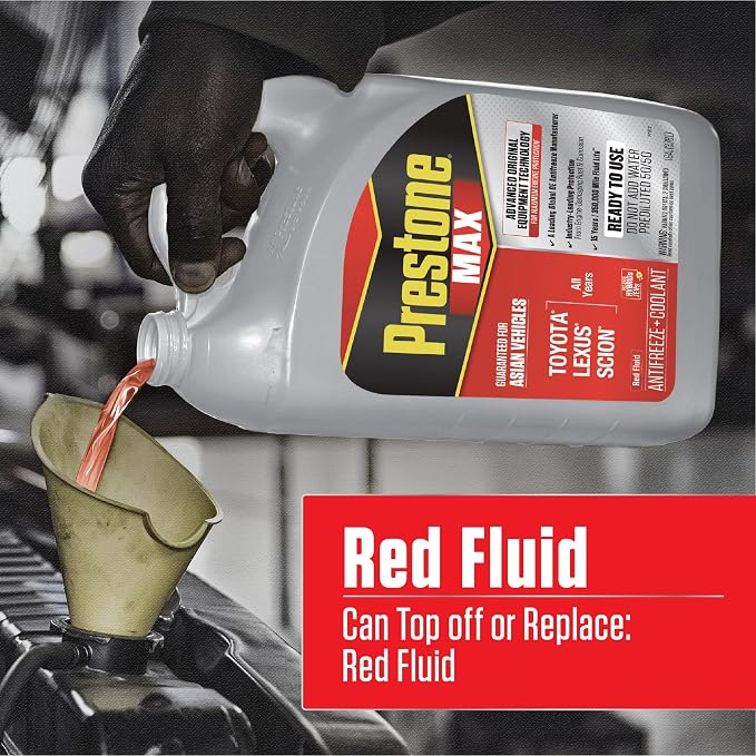 Prestone AF6210 MAX Asian Vehicles Anti-Freeze and Coolant, 1 Gallon - Image 5