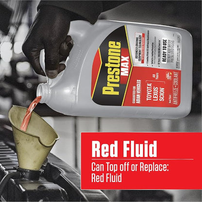 Prestone AF6210 MAX Asian Vehicles Anti-Freeze and Coolant, 1 Gallon - Image 7