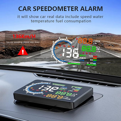 Heads Up Display for Cars, Digital Speedometer for Car A8 - Image 2