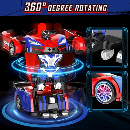 Remote Control Car for Boys 4-7, 2.4GHz RC Car 1:18 Scale, One-Button - Image 5