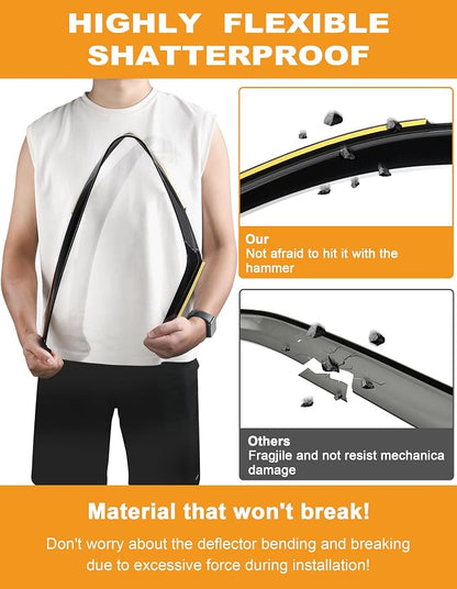 in-Channel Window Rain Guards Fit - Image 5