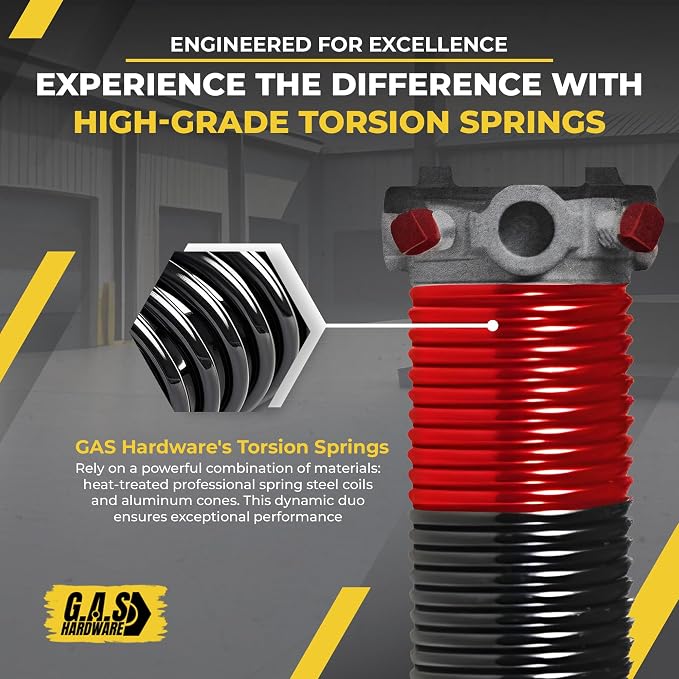 Garage Door Torsion Spring 225x2x27 Torsion Springs - Image 6