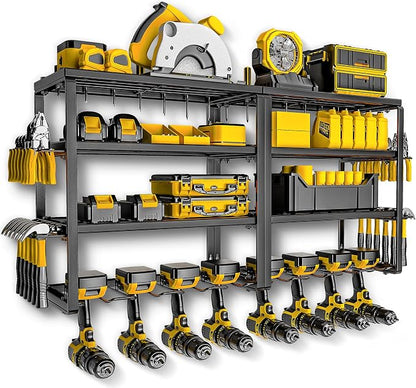 Power Tool Organizer, 15 Min Quick Assembly & Max 420lbs load by Heavy Duty by Spampur