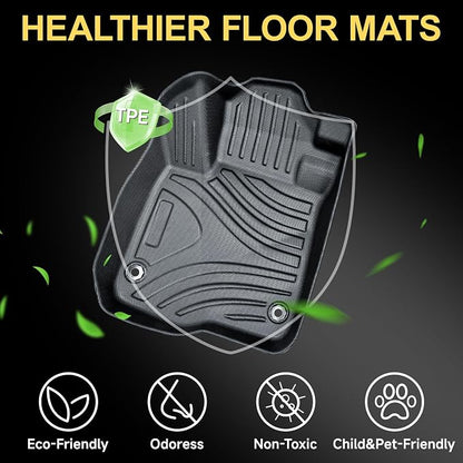 Full Set Floor Mats Custom Fit for 2023 2024 2025 Honda CR-V All Weather Floor - Image 5