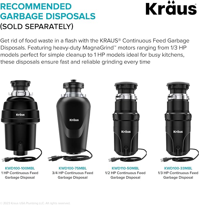 KRAUS Kore Workstation 30-inch Undermount 16 Gauge Stainless Steel Kitchen Sink - Image 7
