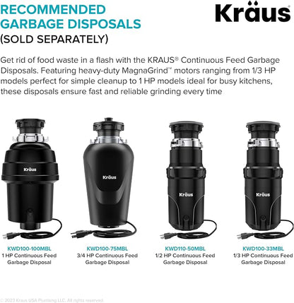 KRAUS Kore Workstation 30-inch Undermount 16 Gauge Stainless Steel Kitchen Sink - Image 7