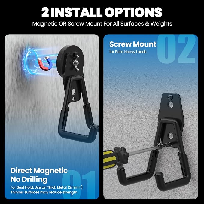 Large Heavy Duty Magnetic Hook Extra Strong Magnetic Garage Hooks Big NdFeB - Image 7