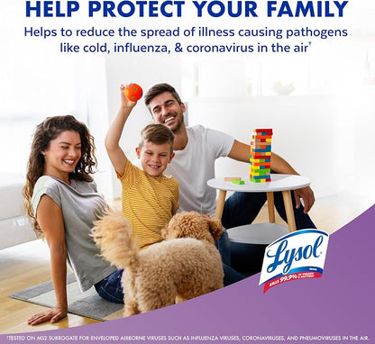 Lysol Air Sanitizer Spray with Odor Eliminator - Image 7