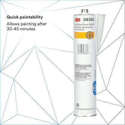 3M Urethane Seam Sealer, High Solids, Permanently Flexible, 310 mL/10.5 fl oz - Image 5