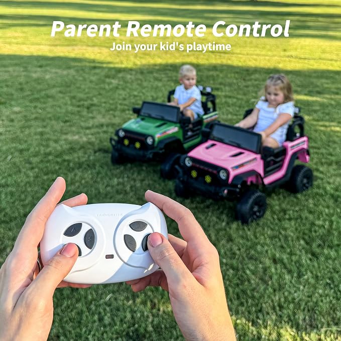 12V Kids Ride on Car Truck, Kids Electric Vehicles Car Ride on Toy - Image 3
