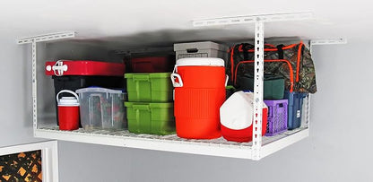 MonsterRax Overhead Garage Storage Racks 4x6, Heavy Duty Industrial Steel - Image 3