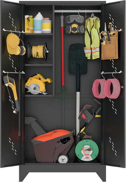 75" Metal Storage Cabinet, Tool Cabinets by VASAAOSD