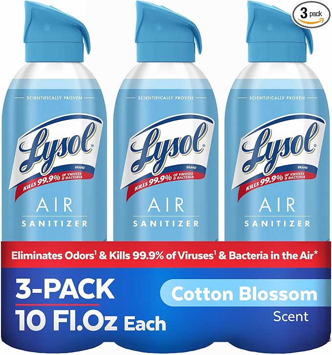 Lysol Air Sanitizer Spray with Odor Eliminator by Lysol