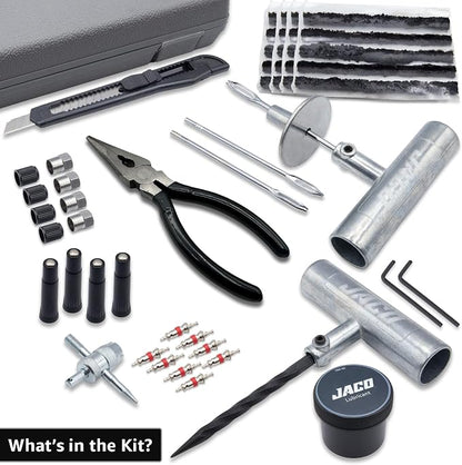 JACO TRX-50 Heavy Duty Tire Repair Kit | Universal Tire Plug Kit - Image 5