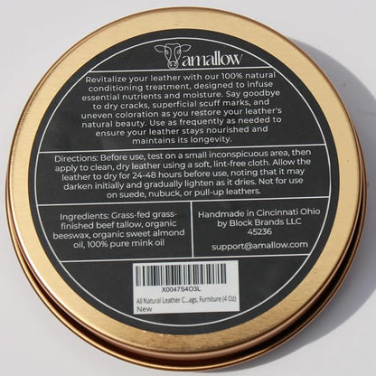 All Natural Leather Conditioner Balm - Image 7