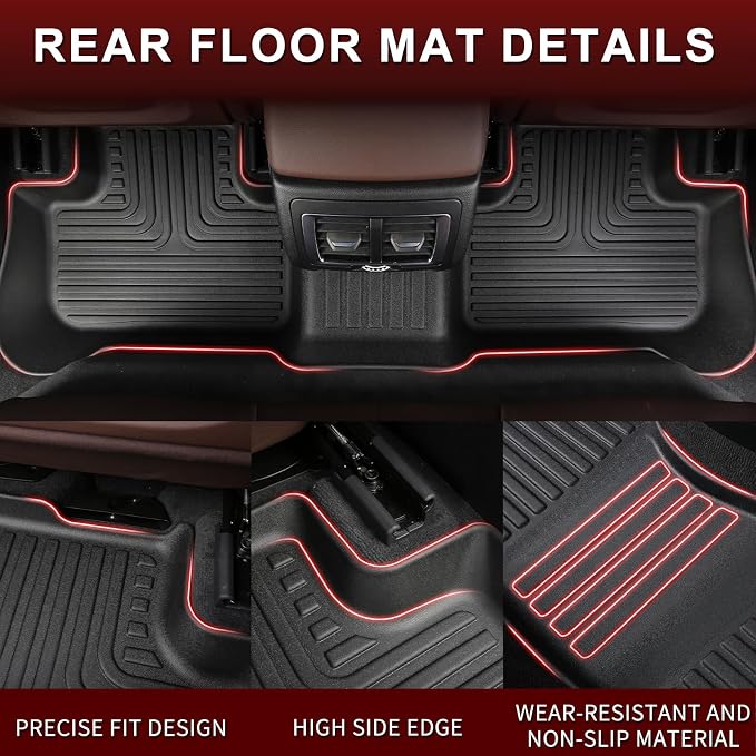 Wayhigh-All Weather Floor Mats Fit - Image 4