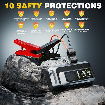 7-in-1 Jump Starter 4500A Car Jumper Starter Portable - Image 4