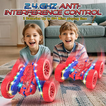 Remote Control Car Spider Rc Cars New Upgraded Strip Lights and Headlights Car - Image 2
