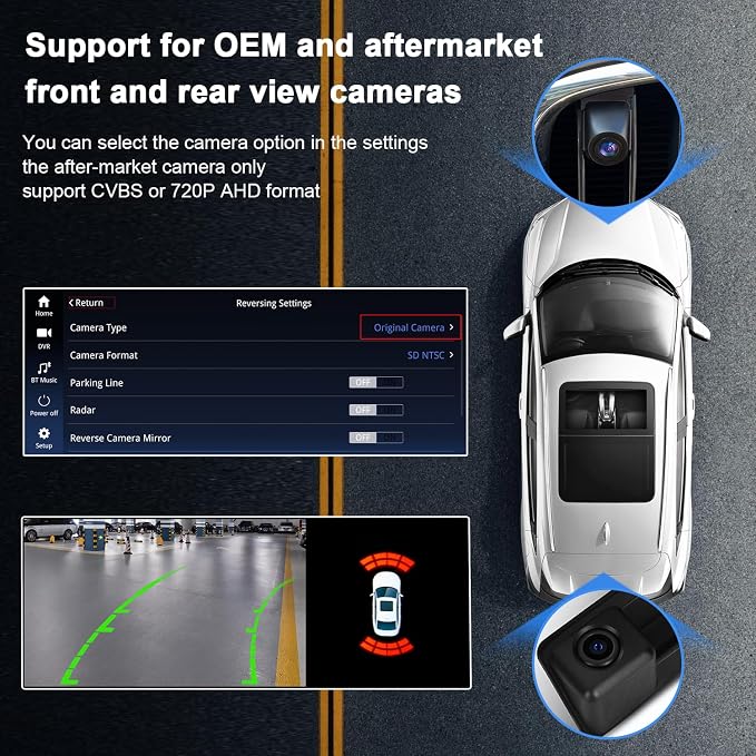 PEMP Linux 12.3" Ultra-Thin Screen E70 E71 CIC Wired Wireless CarPlay Android - Image 6