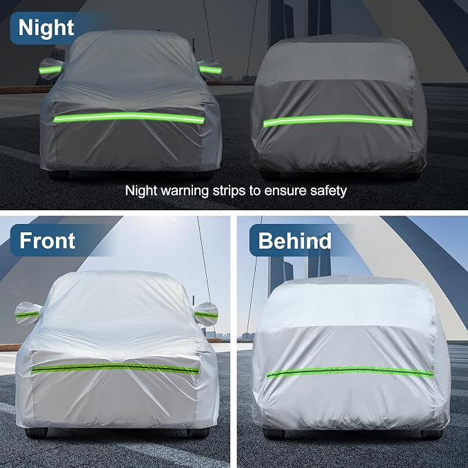 AUQDD 6-Layers Premium Truck Car Cover Waterproof All Weather Weatherproof UV - Image 7
