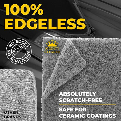 Edgeless Microfiber Towels for Cars – 6pk - Image 4