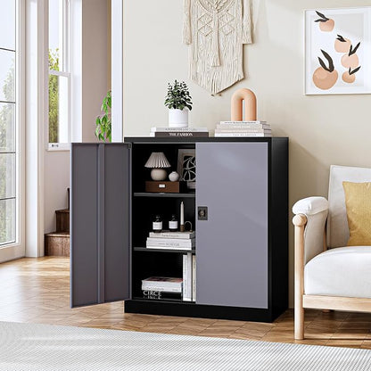 Metal Storage Cabinet, Lockable Storage Cabinet - Image 7